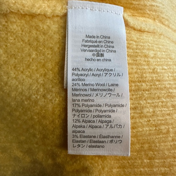 JCrew Stretch Wool Cable Knit Crewneck Sweater - Picture 7 of 7